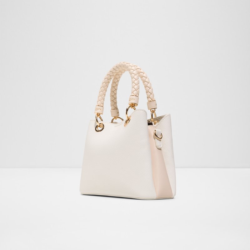 Aldo satchel torbica za nošenje u ruci ili na ramenu LOTHYMINI SYN MIX MAT - bež 2