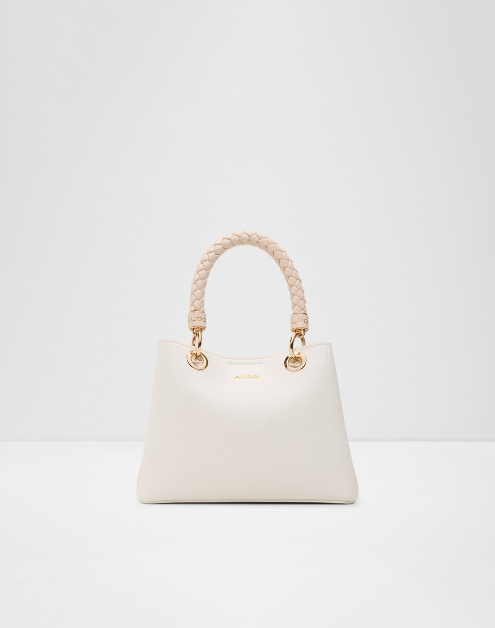 Aldo satchel torbica za nošenje u ruci ili na ramenu LOTHYMINI SYN MIX MAT - bež