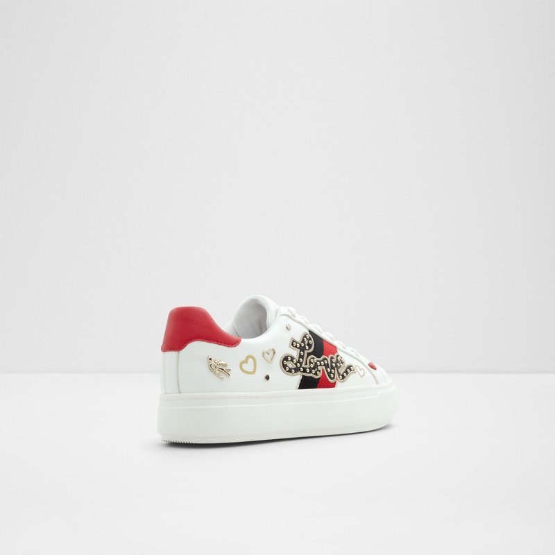Aldo tenisice LOVEALWAYS SYN MIX MAT - bijela 3