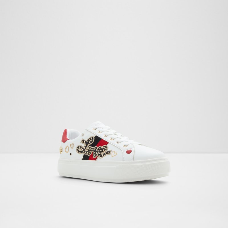 Aldo tenisice LOVEALWAYS SYN MIX MAT - bijela 5