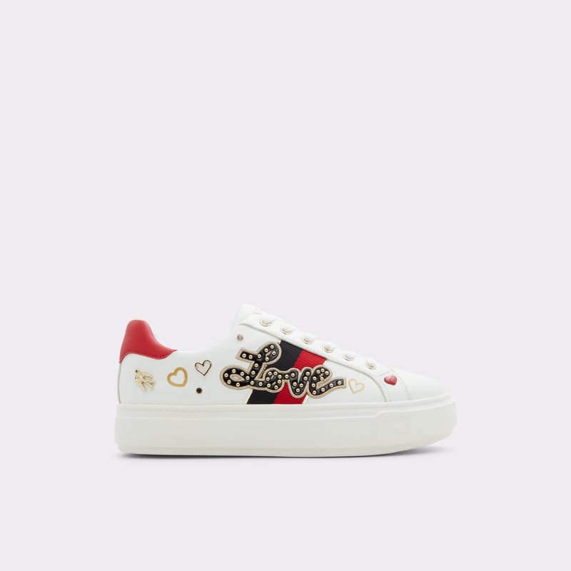 Aldo tenisice LOVEALWAYS SYN MIX MAT - bijela 1