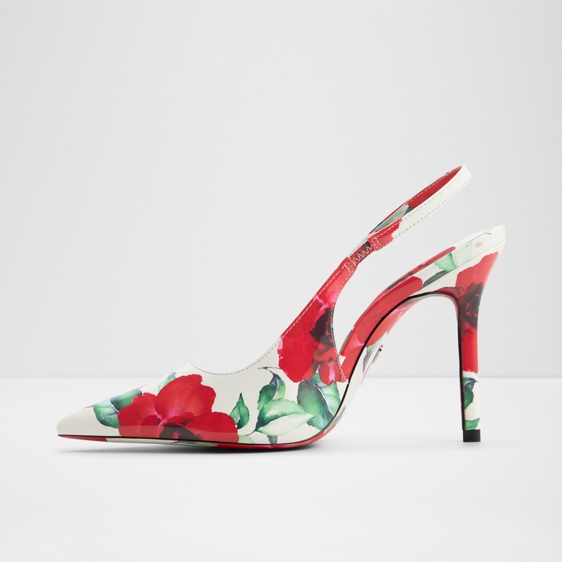 Aldo cipele na visoku petu LOVEBLOOM SYN PATENT - multicolor