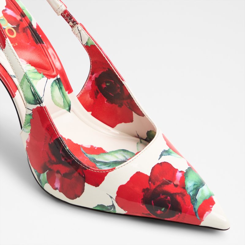 Aldo cipele na visoku petu LOVEBLOOM SYN PATENT - multicolor