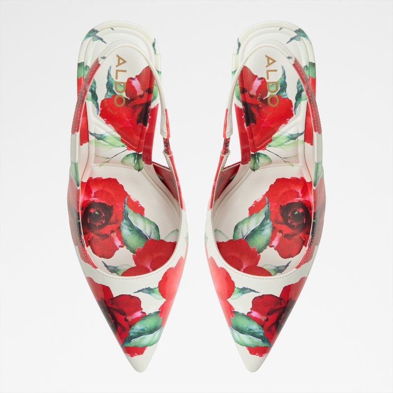 Aldo cipele na visoku petu LOVEBLOOM SYN PATENT - multicolor