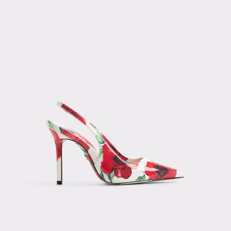 Aldo cipele na visoku petu LOVEBLOOM SYN PATENT - multicolor
