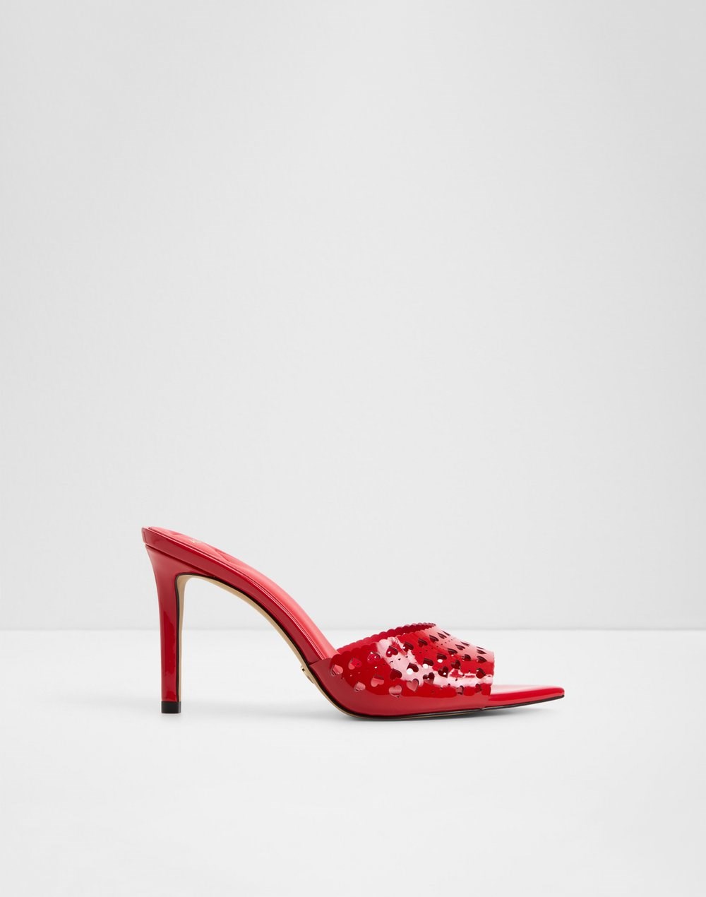 Aldo natikače na visoku petu LOVEMULE SYN LASER CUT - crvena