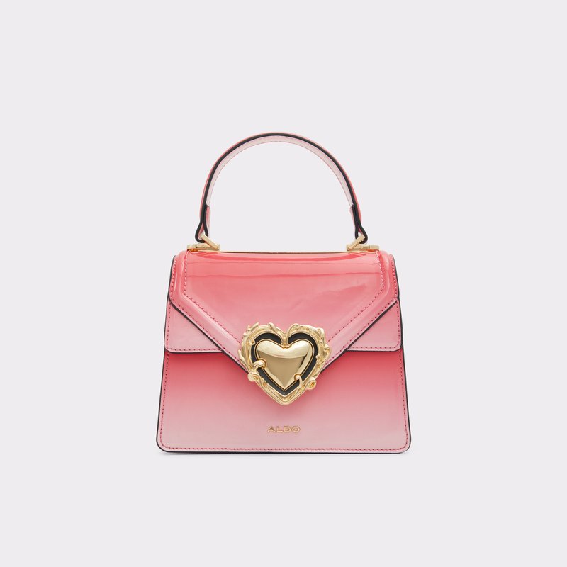 Aldo torbica za nošenje u ruci LOVESEAL SYN PATENT - ružičasta 1