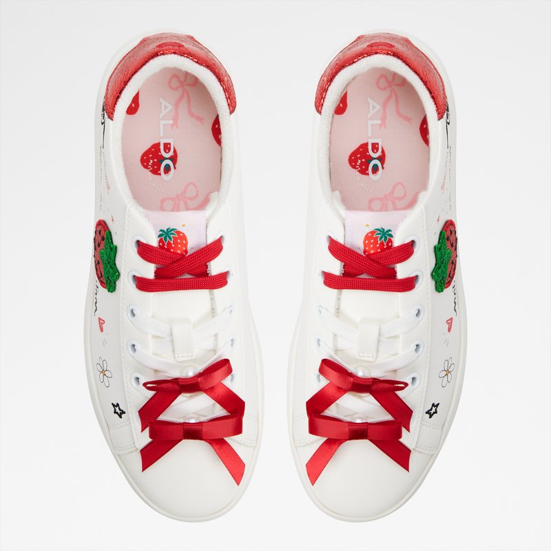 Aldo ženske tenisice LOVESNEAKER SYN SMOOTH - bijela 5