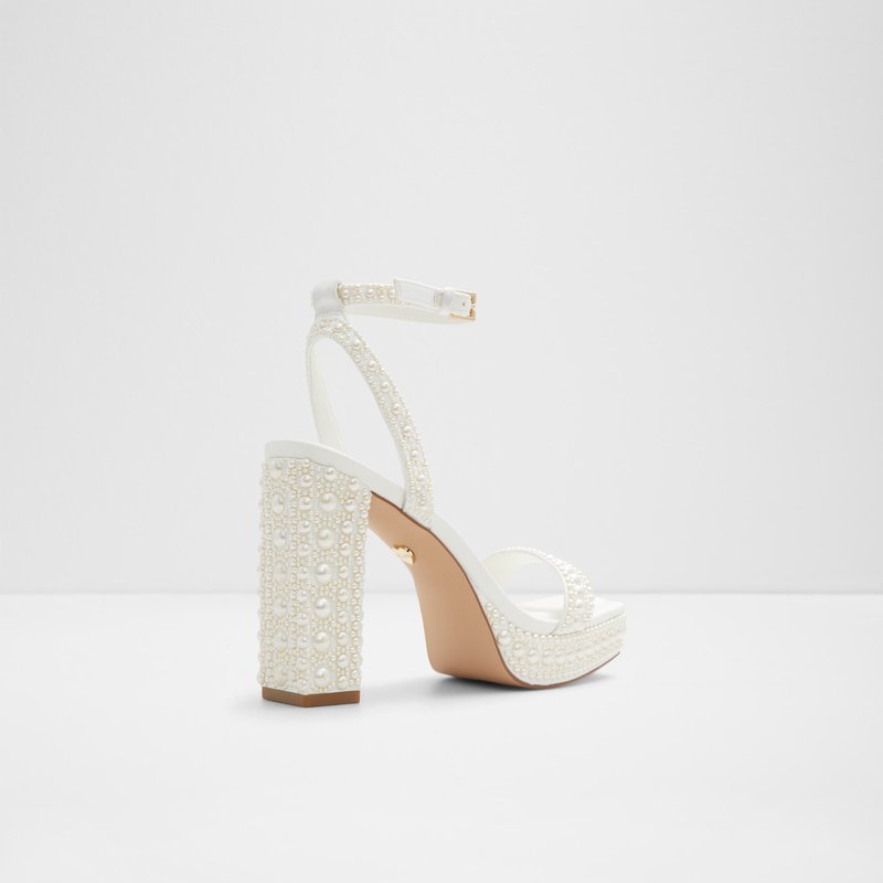 Aldo sandale na visoku petu LULU TEX MIX MAT - 2