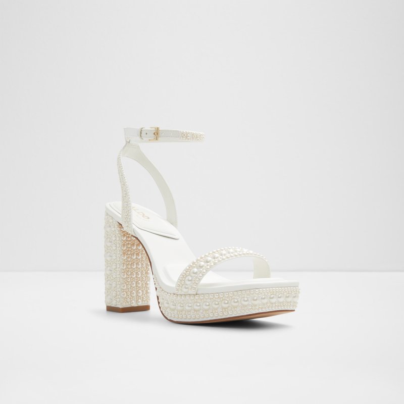 Aldo sandale na visoku petu LULU TEX MIX MAT - 4