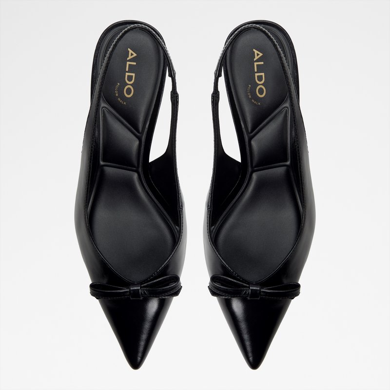 Aldo cipele na srednje visoku petu LUXURIANT LEA SHINY - crna 5