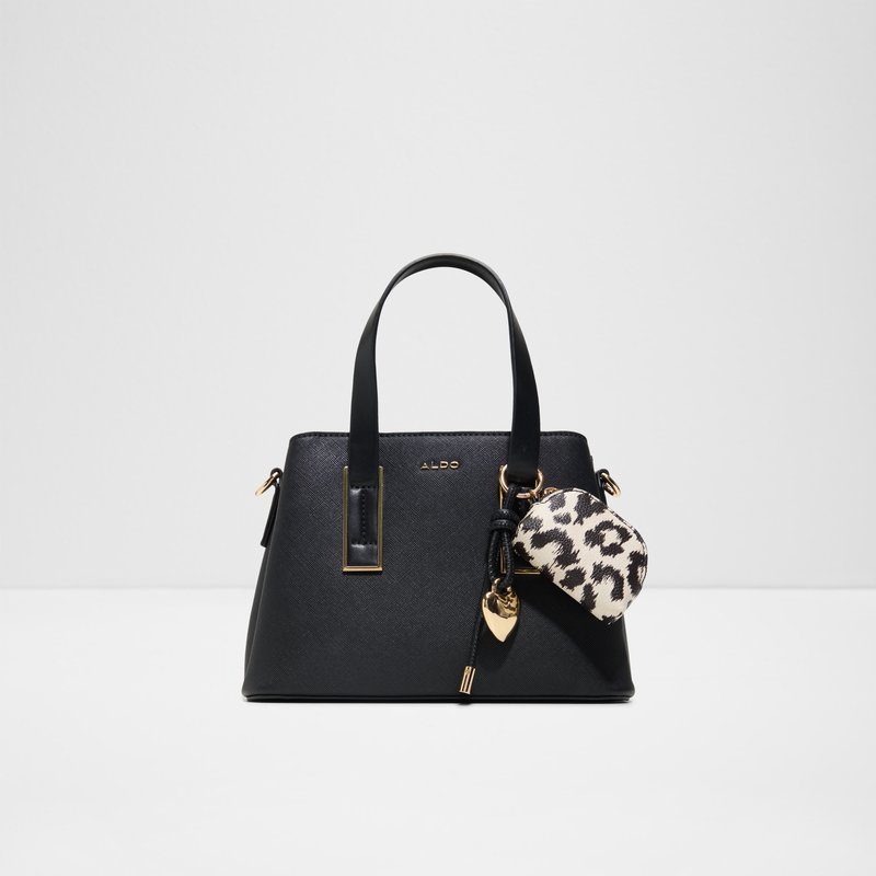 Aldo satchel torbica za nošenje u ruci ili na ramenu MAELIABAG SYN MIX MAT - crna 1