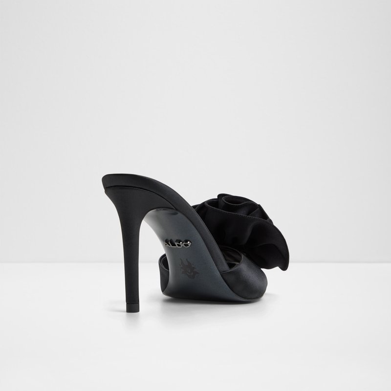 Aldo disney x aldo natikače na visoku petu MALEFICIENTMULE TEX SATIN - crna 2