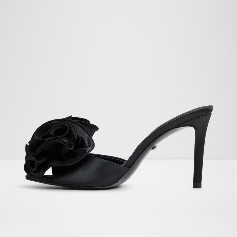 Aldo disney x aldo natikače na visoku petu MALEFICIENTMULE TEX SATIN - crna 3