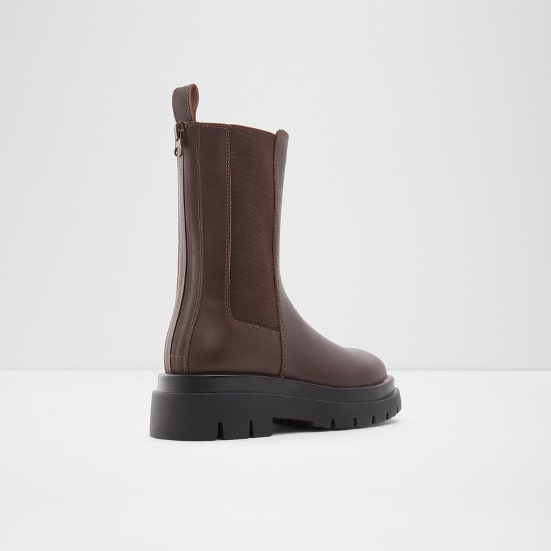 Aldo chelsea čizme MAPLE LEA SMOOTH - smeđa 5
