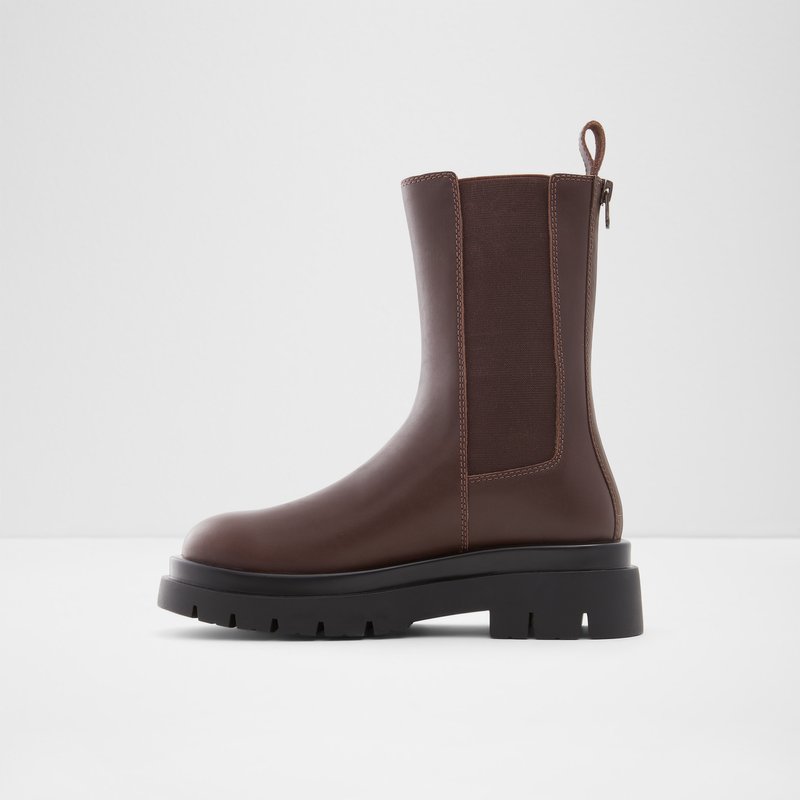 Aldo chelsea čizme MAPLE LEA SMOOTH - smeđa 2
