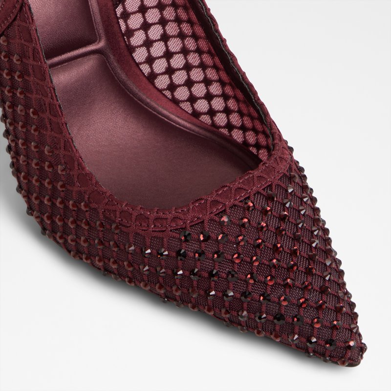 Aldo cipele na visoku petu MARCIANA TEX MESH - crvena 4