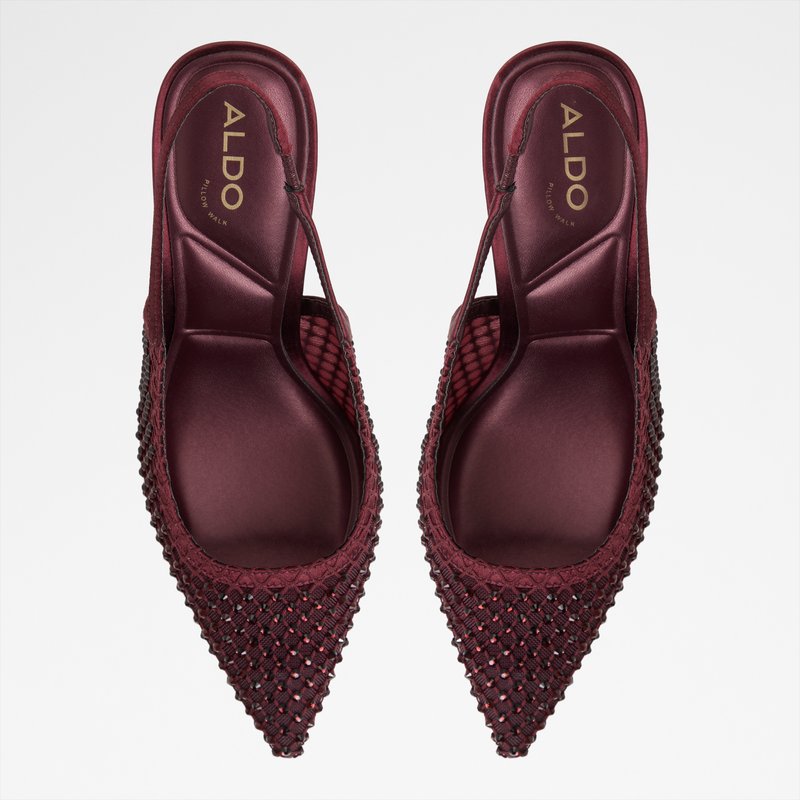 Aldo cipele na visoku petu MARCIANA TEX MESH - crvena 5