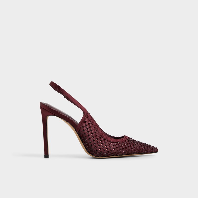 Aldo cipele na visoku petu MARCIANA TEX MESH - crvena 1