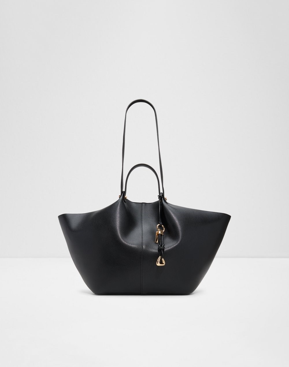 Aldo satchel velika torba za nošenje na ramenu MARIDA SYN MIX MAT - crna