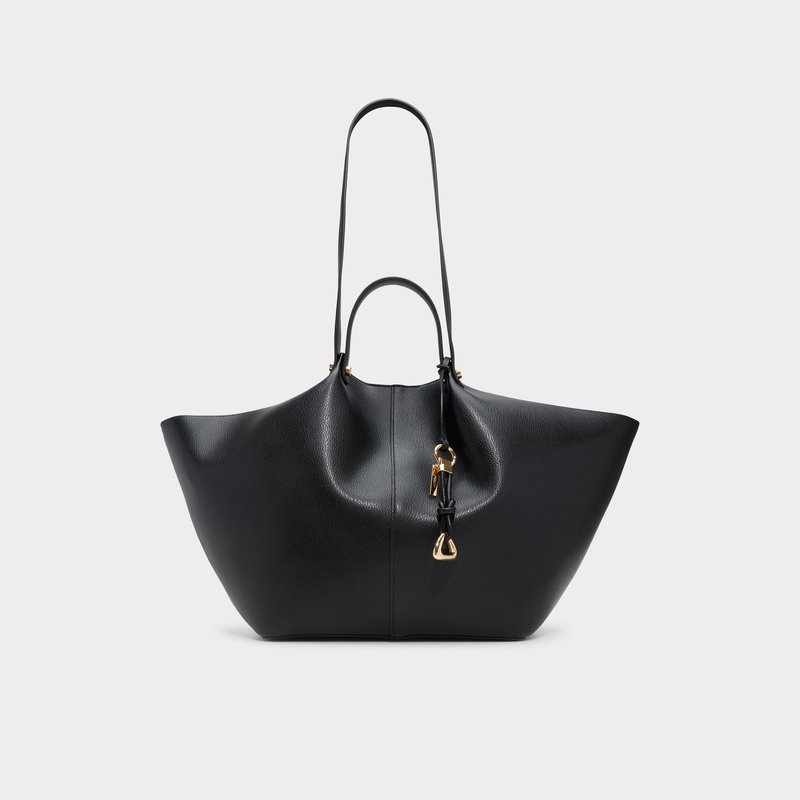 Aldo satchel velika torba za nošenje na ramenu MARIDA SYN MIX MAT - crna 1