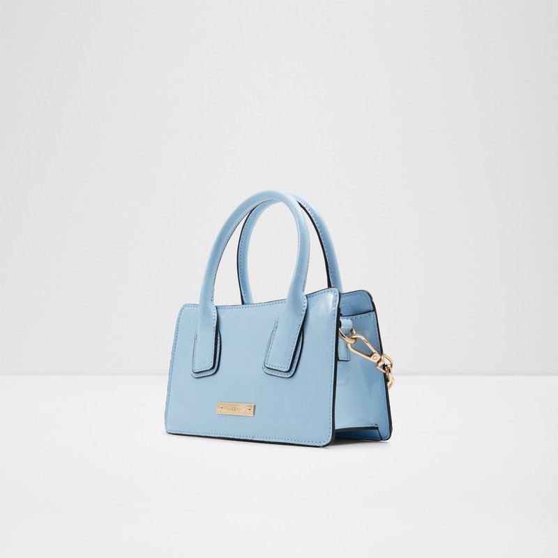 Aldo satchel torbica MARLOWE SYN PATENT - plava 4