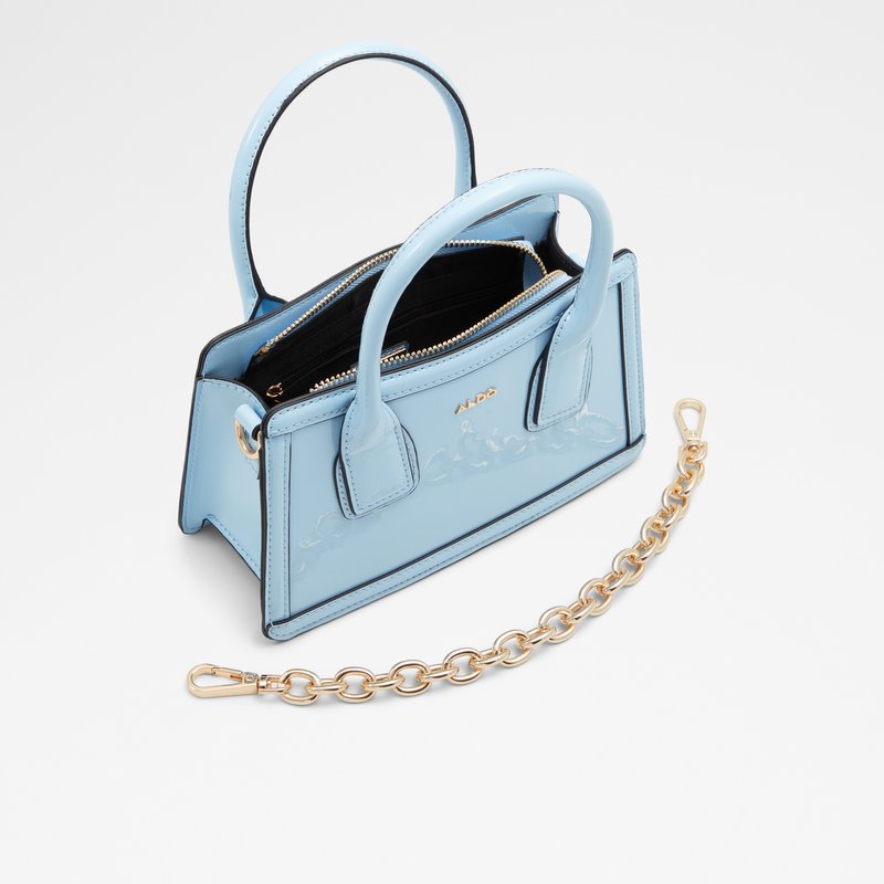 Aldo satchel torbica MARLOWE SYN PATENT - plava 2