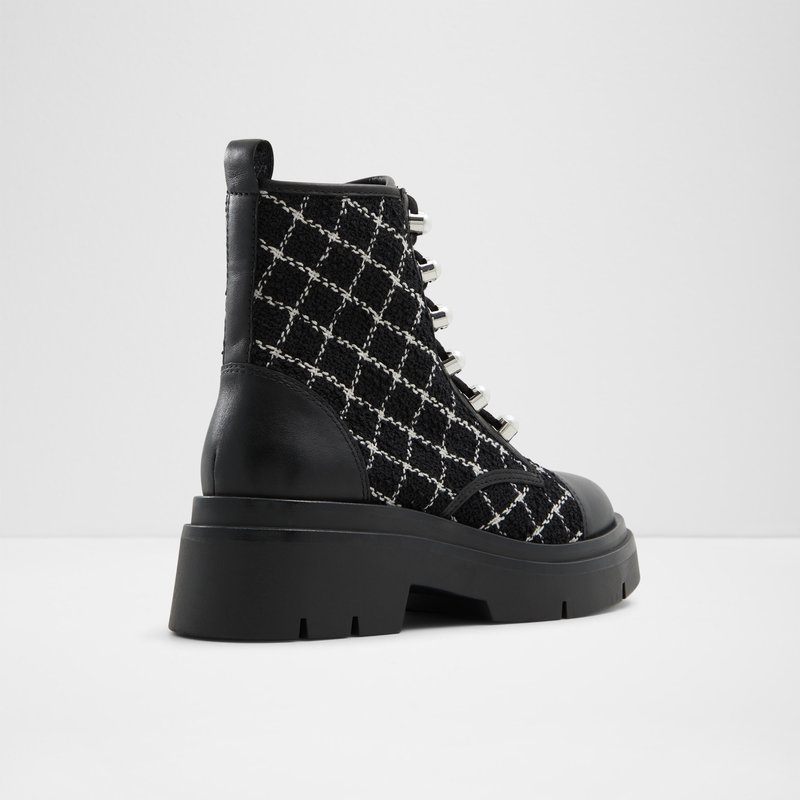 Aldo gležnjače MARTHIA TEX WOVEN - crna 2