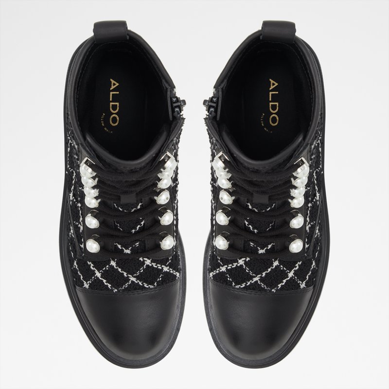 Aldo gležnjače MARTHIA TEX WOVEN - crna 5