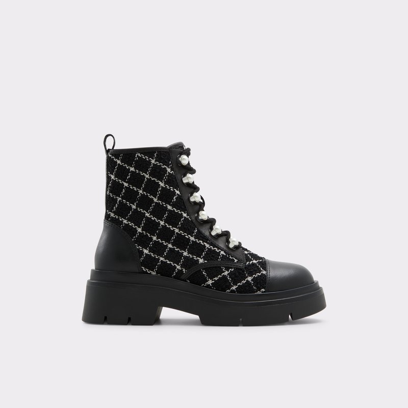 Aldo gležnjače MARTHIA TEX WOVEN - crna 1