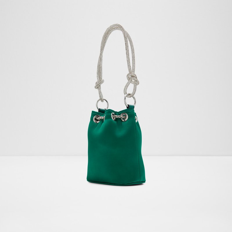 Aldo torbica za nošenje na ramenu MARVELA TEX SATIN - zelena