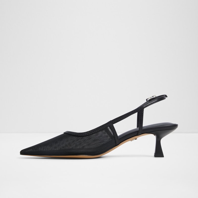 Aldo cipele na srednje visoku petu MAXINA TEX MESH - crna 2