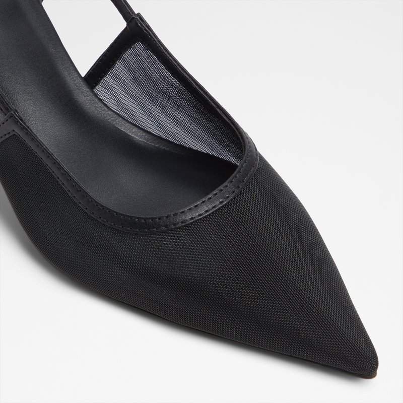 Aldo cipele na srednje visoku petu MAXINA TEX MESH - crna 4