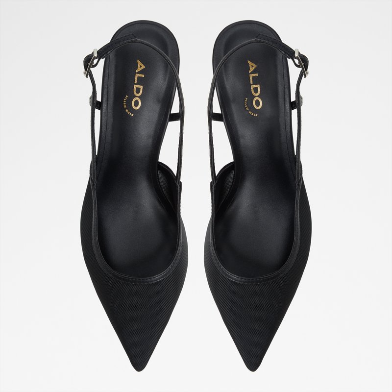 Aldo cipele na srednje visoku petu MAXINA TEX MESH - crna 5