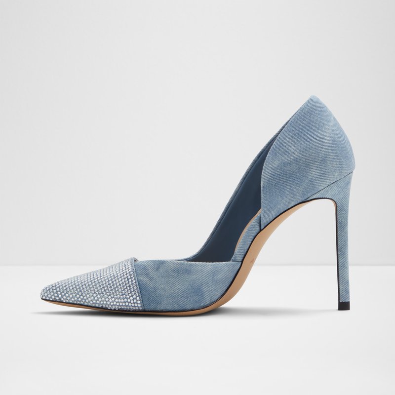 Aldo salonke MAZY TEX DENIM - plava 2