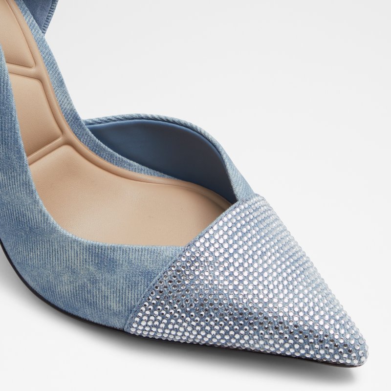 Aldo salonke MAZY TEX DENIM - plava 4