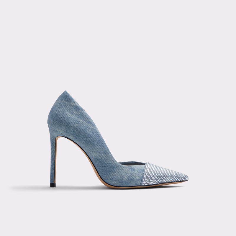 Aldo salonke MAZY TEX DENIM - plava 1