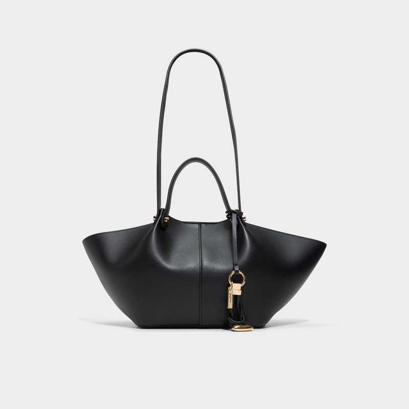 Aldo satchel torbica za nošenje na ramenu MEAVA SYN MIX MAT - crna 1