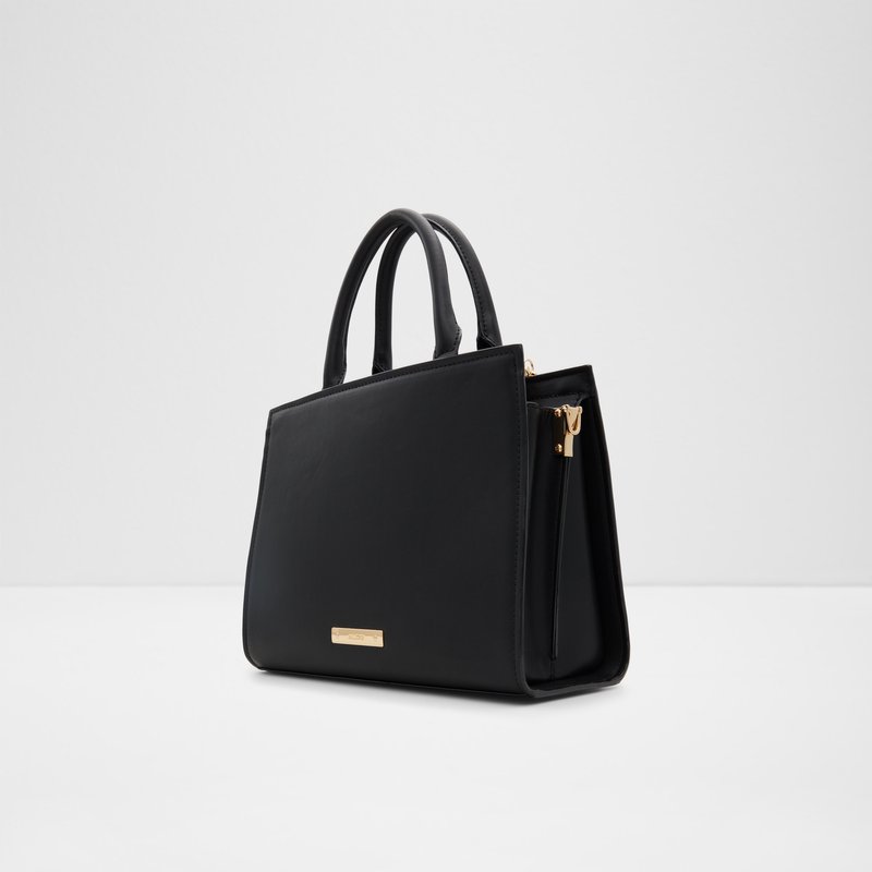 Aldo satchel torba za nošenje u ruci ili na ramenu MEERYLE SYN MIX MAT - crna 4