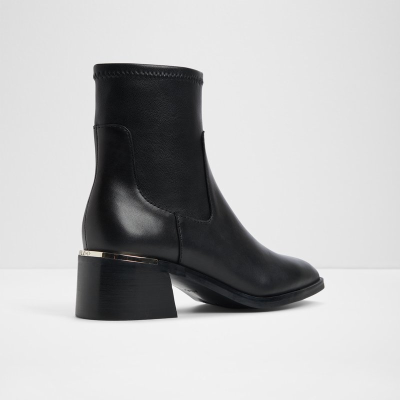 Aldo gležnjače na petu MERAENDAR LEA SMOOTH - crna 7