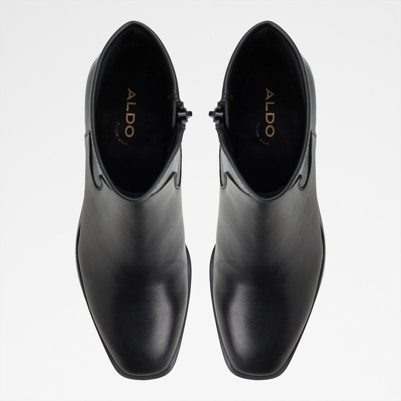 Aldo gležnjače na petu MERAENDAR LEA SMOOTH - crna 5