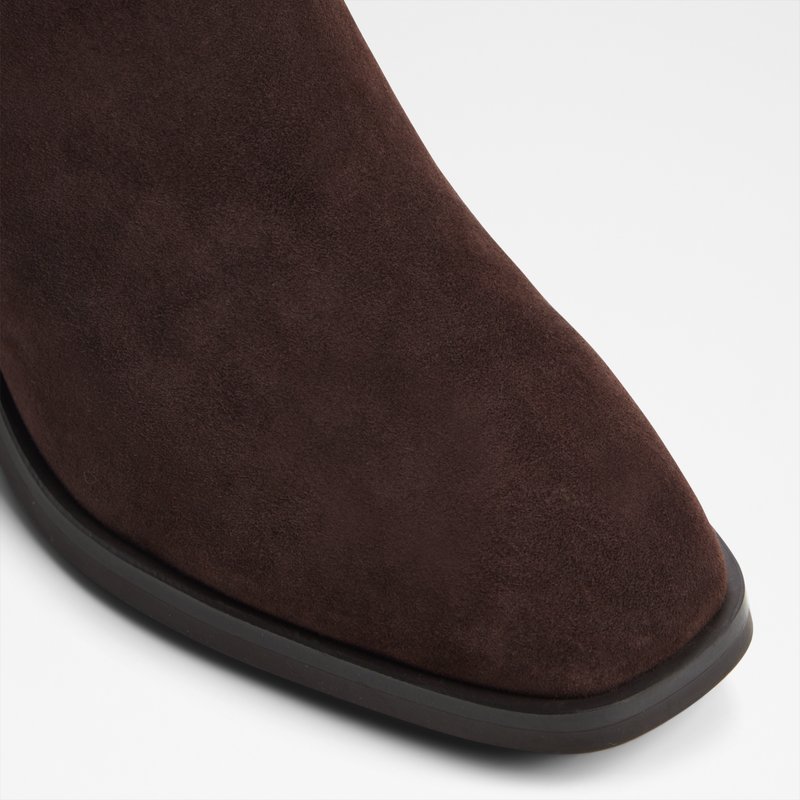 Aldo gležnjače na petu MERAENDAR LEA SUEDE - smeđa 4