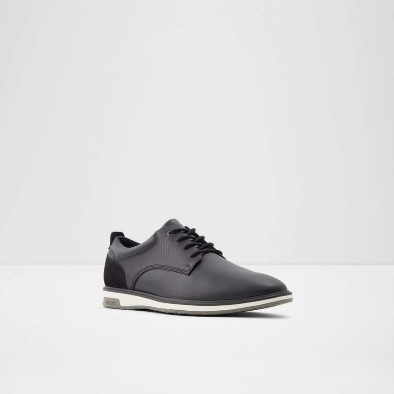 Aldo oxford cipele METROPOLE LEA EMBOSSED - crna 3