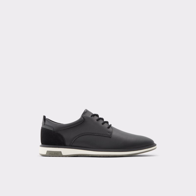 Aldo oxford cipele METROPOLE LEA EMBOSSED - crna 1
