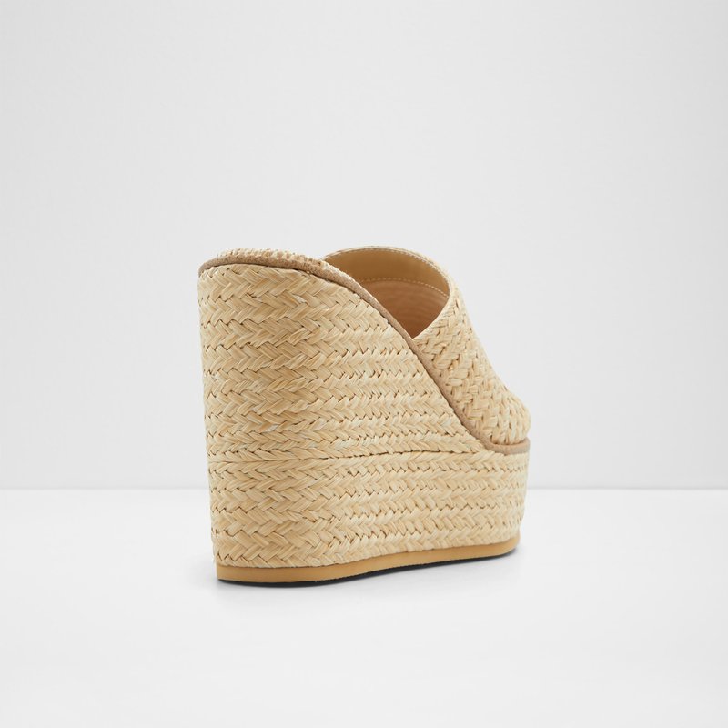Aldo natikače na punu petu MIDSOMMAR TEX RAFFIA - bijela 6