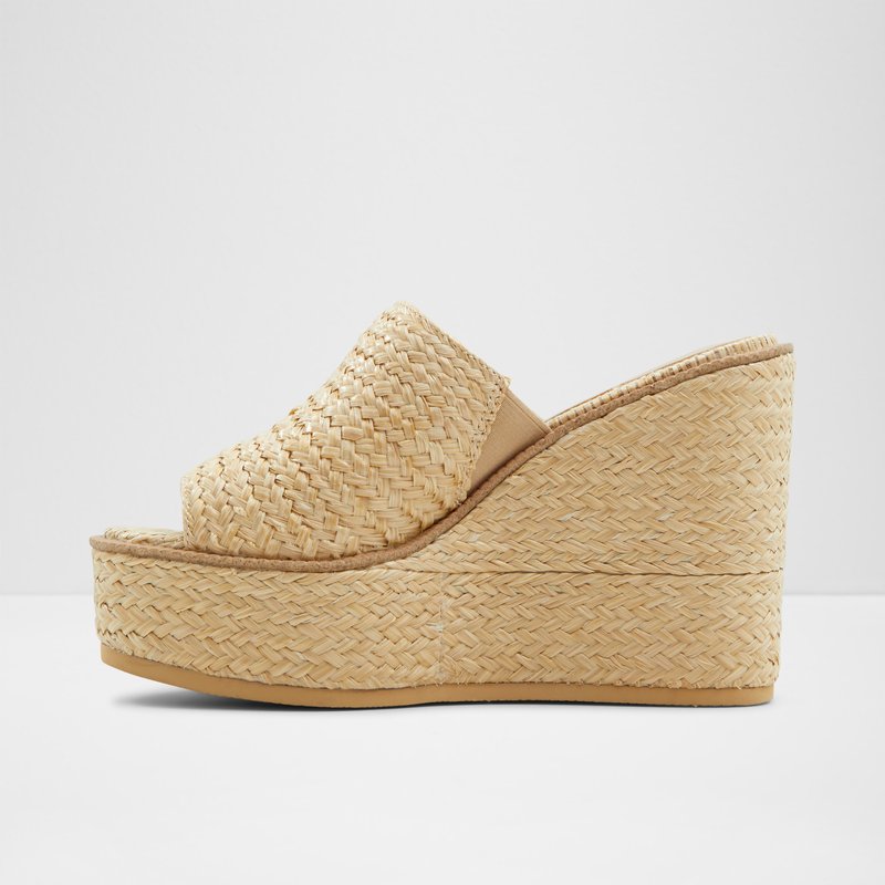 Aldo natikače na punu petu MIDSOMMAR TEX RAFFIA - bijela 2