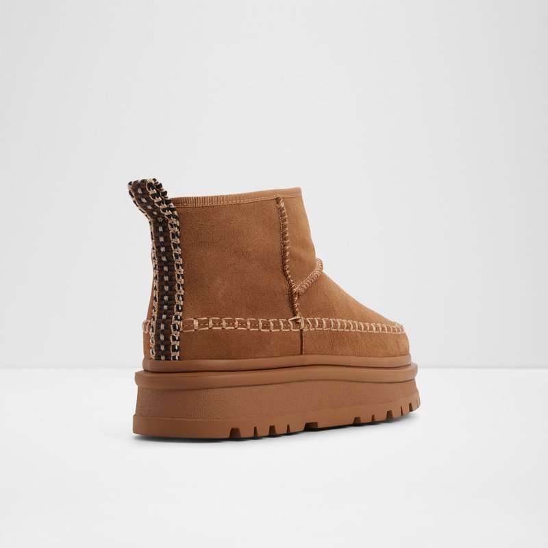 Aldo vodootporne gležnjače s toplom podstavom MILANIE LEA SUEDE - smeđa 2