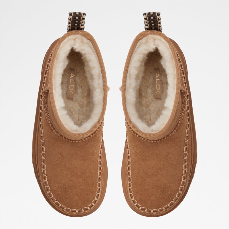 Aldo vodootporne gležnjače s toplom podstavom MILANIE LEA SUEDE - smeđa 5