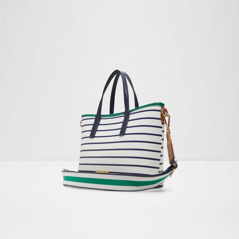 Aldo satchel torbica za nošenje na ramenu ili u ruci MILANY SYN MIX MAT - bijela 4
