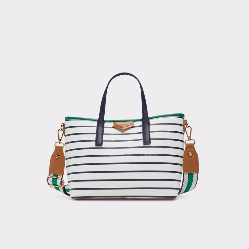 Aldo satchel torbica za nošenje na ramenu ili u ruci MILANY SYN MIX MAT - bijela 1